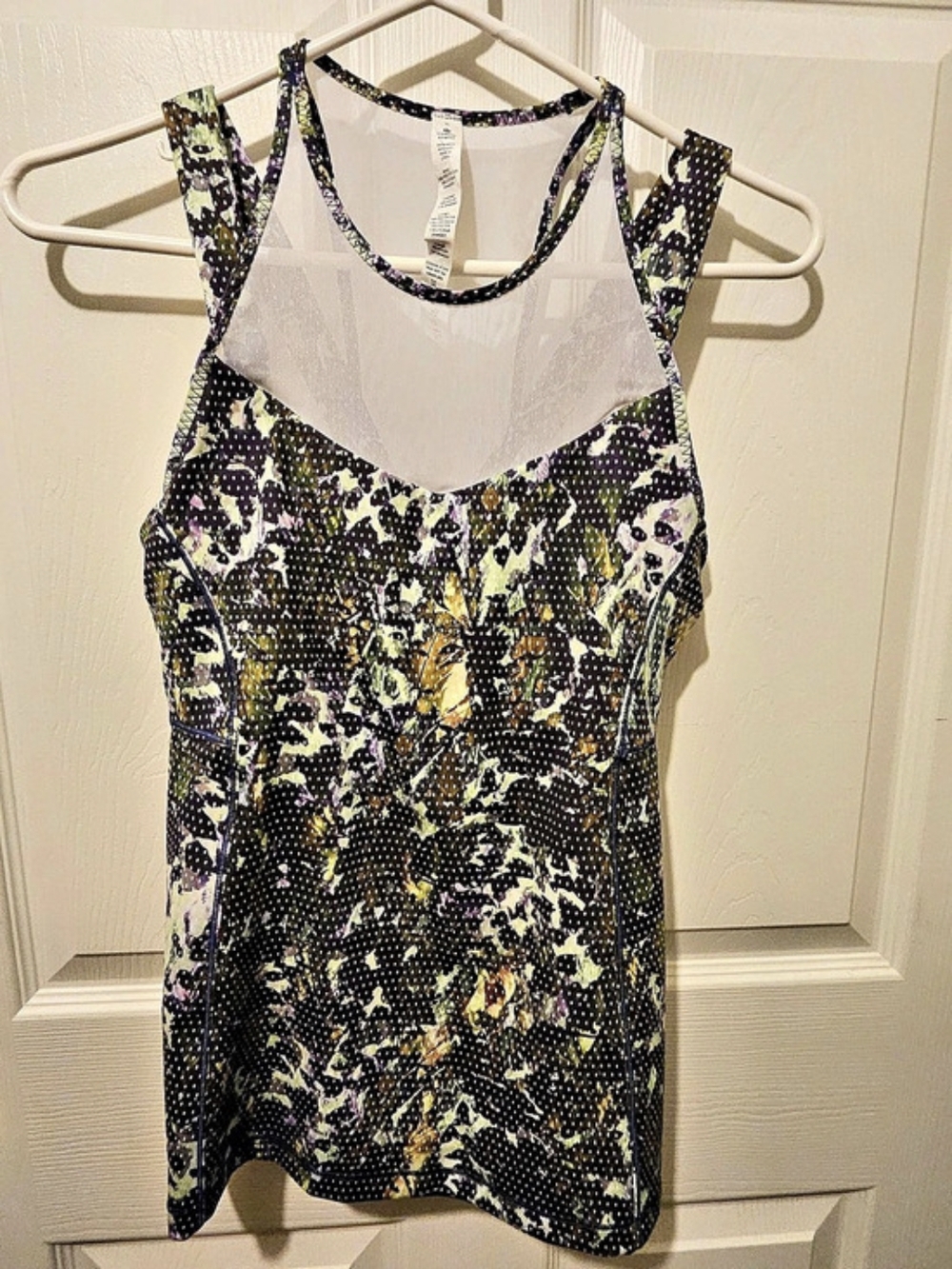 lululemon Floral One-Piece Swimsuit Size 6 Like New